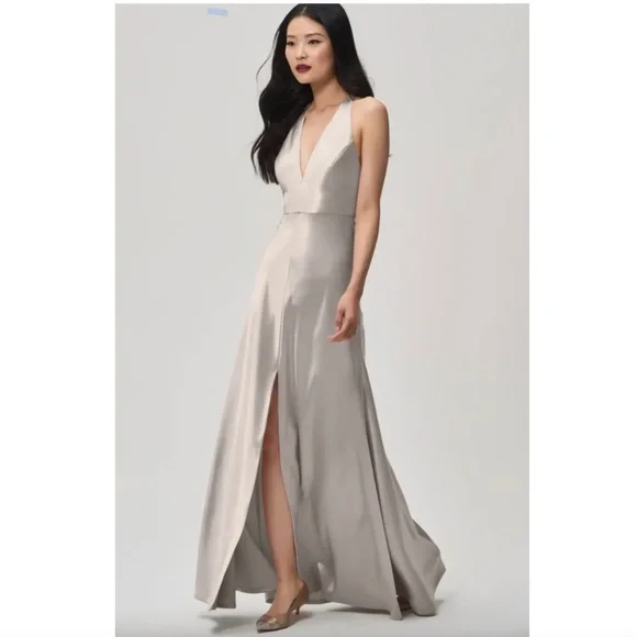 jenny yoo satin dress Lorena Jenny Yoo